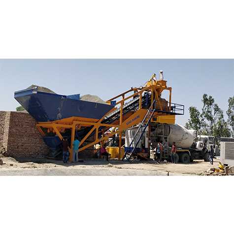 Compact Concrete Batching Plant